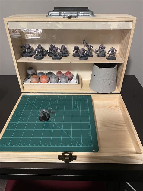 Homemade Portable Painting Station R Minipainting