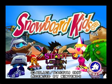 Snowboard Kids Screenshots For Nintendo 64 Mobygames