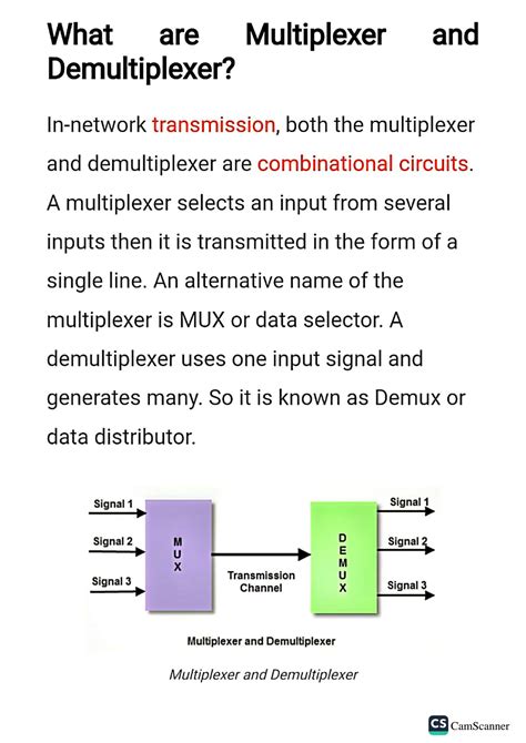 SOLUTION Multiplexer And Demultiplexer Studypool