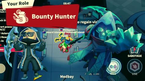 SUPER SUS GAMEPLAY BOUNTY HUNTER ROLE MALI MALI NAPAPATAY KO