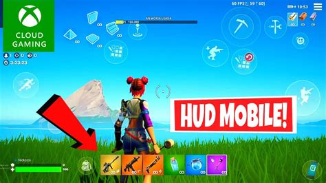 Como CONFIGURAR O HUD Do FORTNITE No Xbox Cloud Gaming Melhor HUD