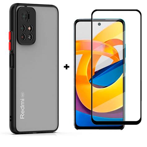 Capa Anti Impacto Xiaomi Redmi Note Pro Plus Pelicula Em Promo O