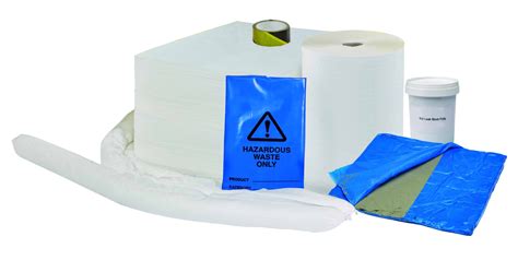 Oil Only Absorbent Spill Kit Litre Wheeled Bin With Drain Cover