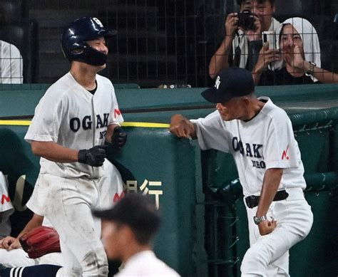 おかやま山陽ー大垣日大（2回戦）全国高校野球2023 夏の甲子園 写真特集826 毎日新聞