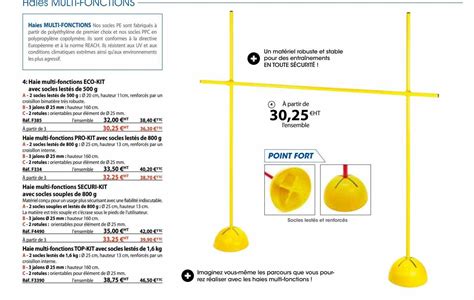 Promo Haies Multi Fonctions Chez Casal Sport Icatalogue Fr