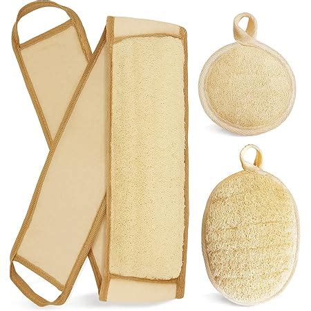 Amazon Exfoliating Natural Loofah Back Scrubber For Shower Large