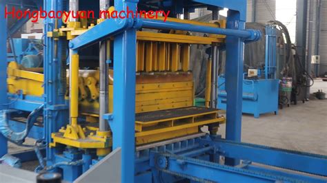 QTJ4 15B Interlocking Concrete Habiterra Block Machine Habiterra