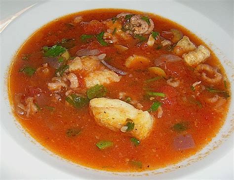 Mediterrane Fischsuppe Rezept Mit Bild Von Utee Chefkoch De