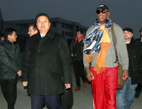 Dennis Rodman Travels To North Korea Picture Dennis Rodman Through