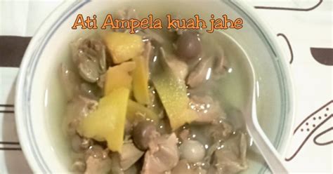 Resep Ati Ampela Kuah Jahe Oleh Yulys Kitchen Cookpad