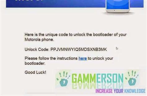 Unlock Bootloader Of Moto G Step By Step Guide