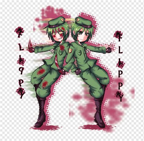 Flippy Anime Fan Art Cartoon Anime Fictional Character Cartoon