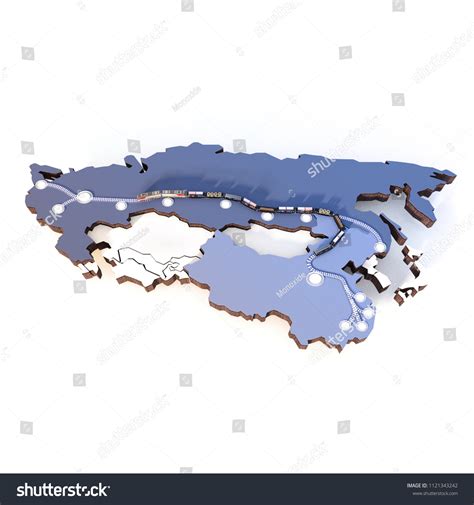 map of russia and china