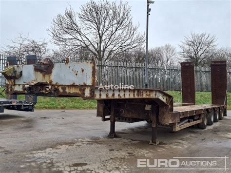 Kupi Naczep Niskopodwoziowa Faymonville Four Axle Low Loader Trailer