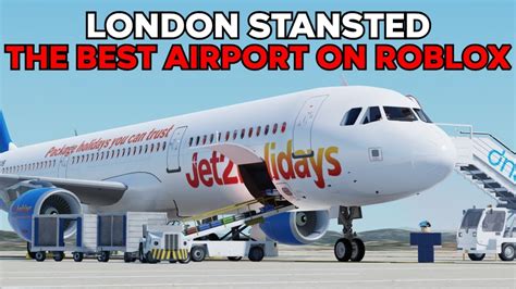 The Best Airport On Roblox Jet2 Flight Review Youtube