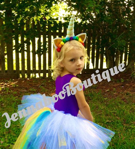 Unicorn Costume, Unicorn Halloween Costume, Unicorn Birthday, Rainbow ...