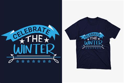 Celebrate The Winter T Shirt Design Graphic By Masum Bhuiyan · Creative