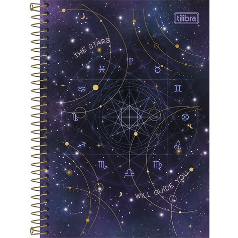 Caderno Universit Rio Tilibra Magic Pequeno Espiral Capa Dura Folhas