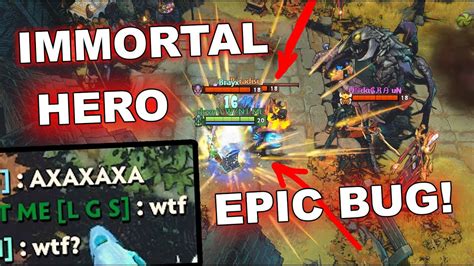 Immortal Hero New Diretide Dota 2 Bug Youtube