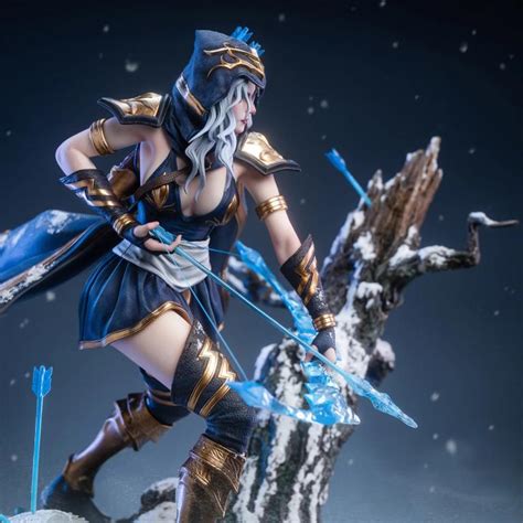 Ashe 1 6 Scale Statue League Of Legends Video Game Junk