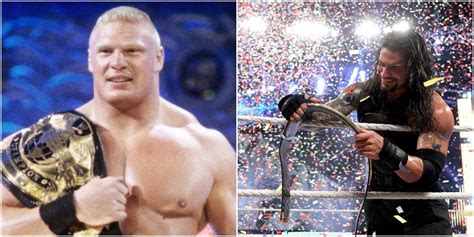 5 Ways Roman Reigns & Brock Lesnar Are Similar (& 4 Ways They're Different)