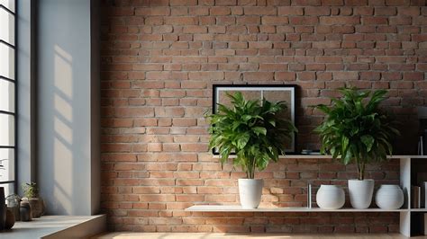 Minimalist Brick Wall Virtual Background for Zoom, MS Teams Meetings ...