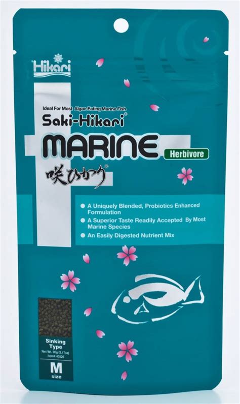 Jual Saki Hikari Marine Herbivore G Pakan Pelet Pellet Ikan Hias Air