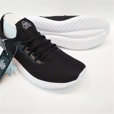 Dnzq Running Training Shoes Original Kazari Black White