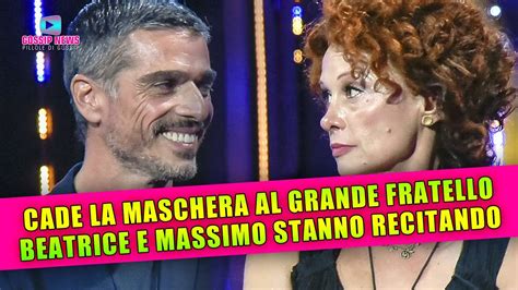 Cade La Maschera Al Grande Fratello Beatrice E Massimiliano Stanno