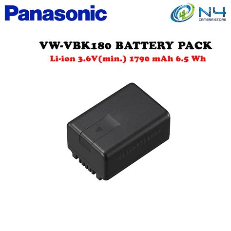 Panasonic Lithium Ion Battery Pack Original VW VBK180 VBK180 For