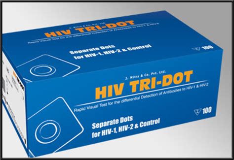 Hiv Tridot In New Delhi Delhi India J MITRA CO PVT LTD