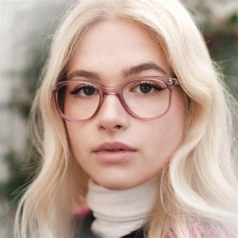 Clear Pastel Pink Eye Glasses Pink Glasses 90s Vintage Etsy