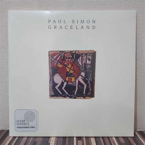 Jual Vinyl Lp Paul Simon Graceland Colored Clear Transparent