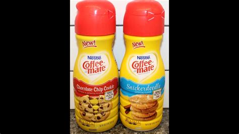 Nestle Toll House Coffee Mate Chocolate Chip Cookie Snickerdoodle