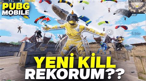 YENİ SEZON YENİ KİLL REKORUM PUBG MOBİLİE YouTube