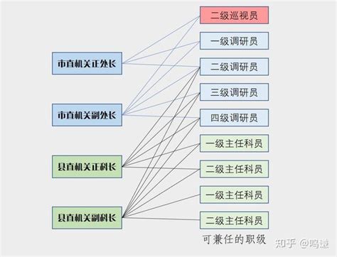 公务员职务、职级与级别全面解读 知乎