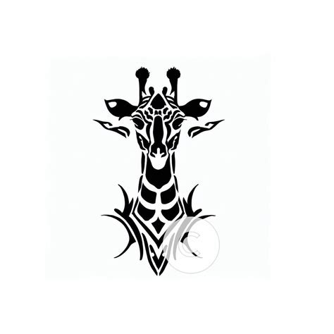 Tribal Giraffe Tattoos