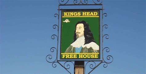 Pub signs in Britain