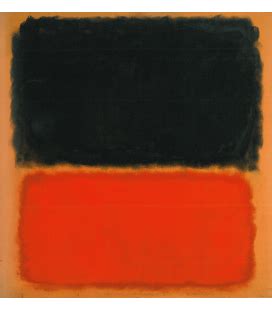 Stampa Gicl E Su Tela Mark Rothko N Rust And Blue