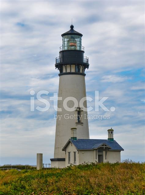 The Yaquina Bay Lighthouse Stock Photo | Royalty-Free | FreeImages