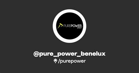 Pure Power Benelux Linktree