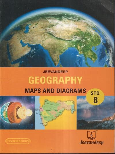 GEOGRAPHY MAPS AND DIAGRAMS Std- 8 | Jeevandeep | Pragationline.com