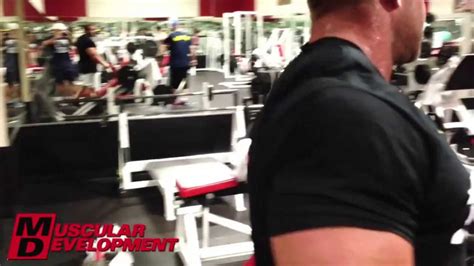 Jay Cutler Legs Workout 25 Weeks Out 2013 Mr Olympia Youtube