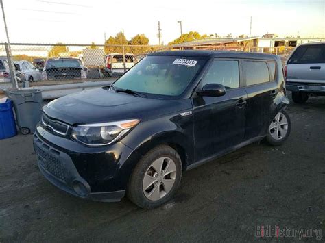 Report KNDJN2A27G7246143 KIA SOUL 2016 BLACK GAS Price And Damage History