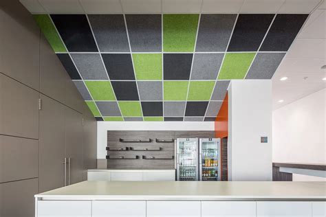 Coloured Acoustic Ceiling Tiles Shelly Lighting