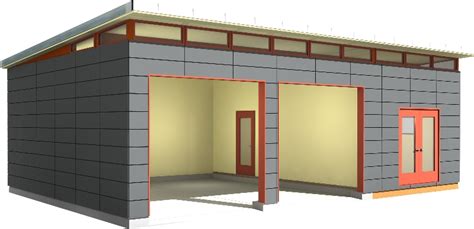 Prefab Dwelling Kit Prefab House Kit Prefab Garage Kit Modern Shed