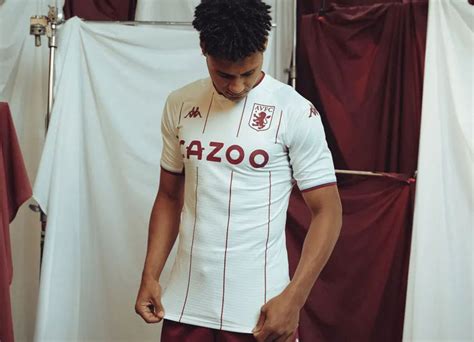 Aston Villa 2021 22 Kappa Away Kit Football Shirt Culture Latest