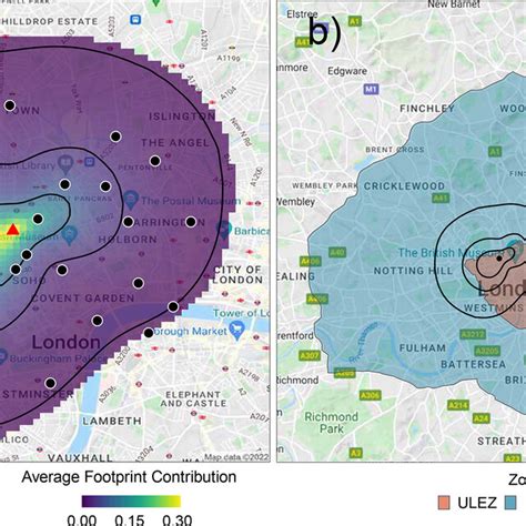 A The Average Footprint Climatology For The September 2020 September