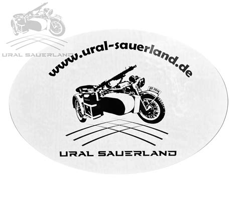 Aufkleber Sticker Ural Sauerland Oval 1 99