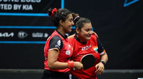 Sutirtha Mukherjee Ayhika Mukherjee Pair Gives Indian Table Tennis A